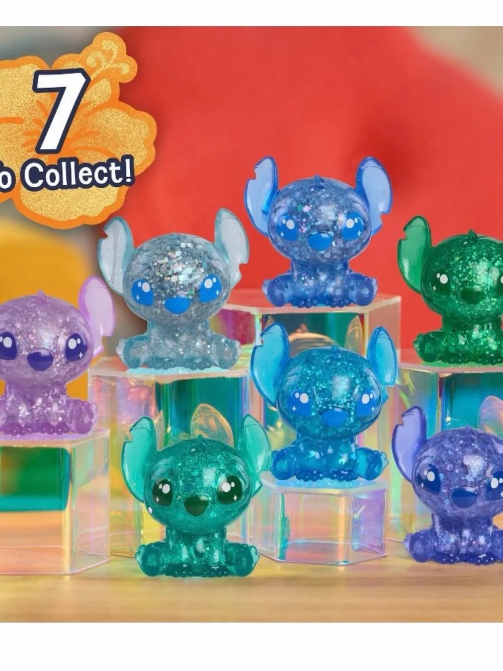 Disney Stitch Squish Figurine - collect all 7‎ colors